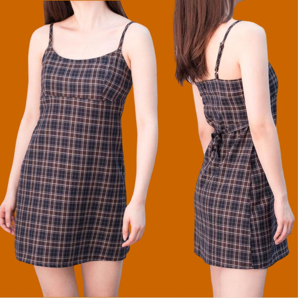 4/45$ John Galt Colleen Plaid Dress | Brandy Melville
